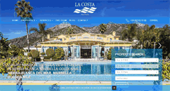 Desktop Screenshot of lacostamarbella.com